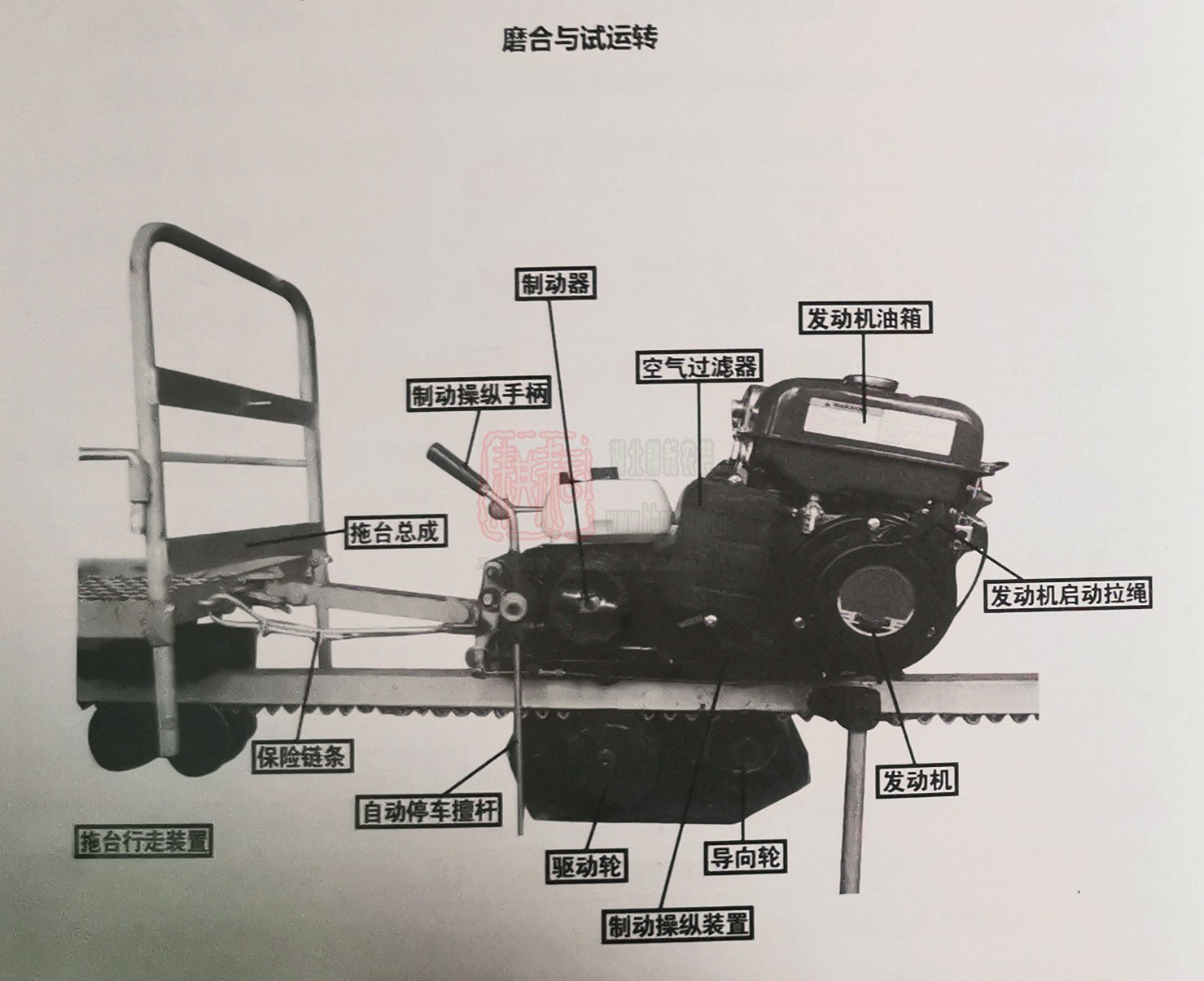 山地果园轨道运输机造价多少钱