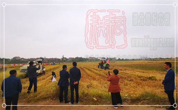 世达尔打捆机参加2019年孝昌县秸秆综合利用示范现场会